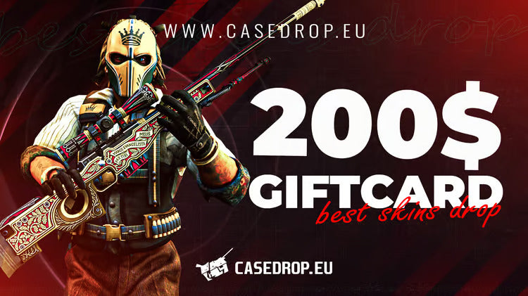 Casedrop.eu Geschenkkarte 200 USD CD Key