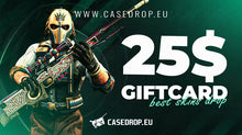 Casedrop.eu Geschenkkarte 25 USD P-Card CD Key