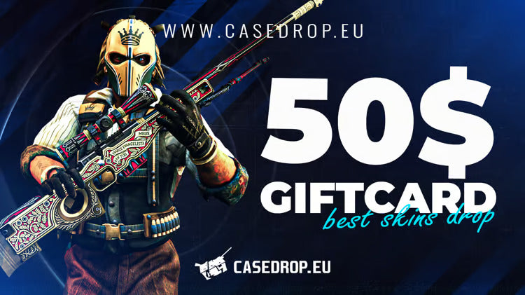 Casedrop.eu Geschenkkarte 50 USD P-Card CD Key