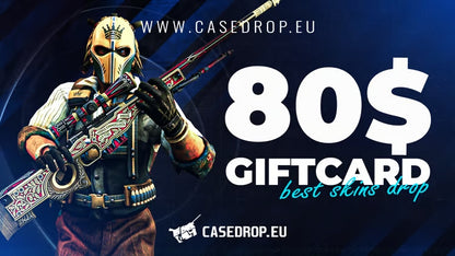 Casedrop.eu Geschenkkarte 80 USD CD Key