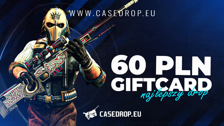 Casedrop.eu Geschenkkarte 60 PLN P-Card CD Key