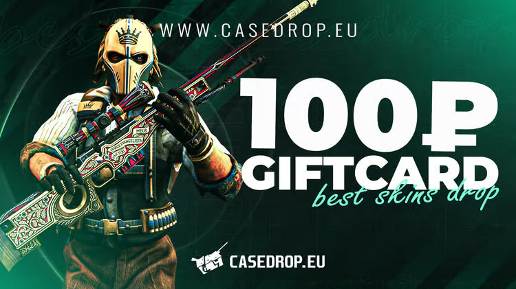 Casedrop.eu Geschenkkarte 100 RUB P-Card CD Key