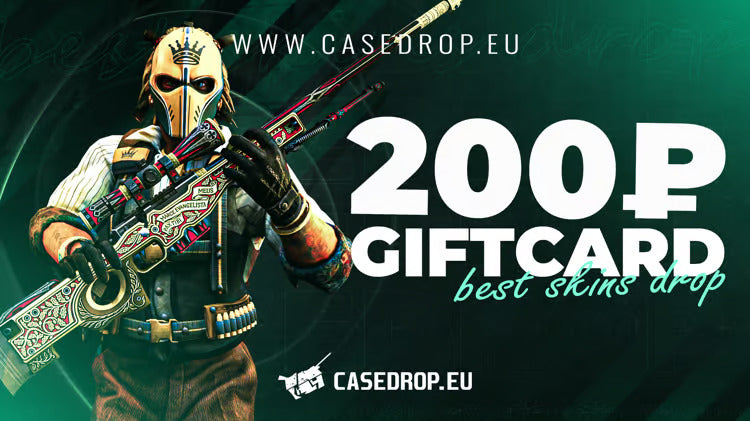 Casedrop.eu Geschenkkarte 200 RUB P-Card CD Key