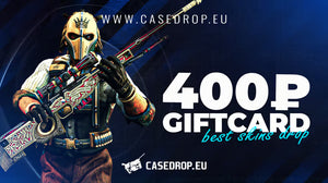 Casedrop.eu Geschenkkarte 400 RUB P-Card CD Key