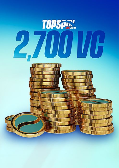 TopSpin 2K25 - 2.700 Virtuelle Währung Pack XBOX One/Serie CD Key
