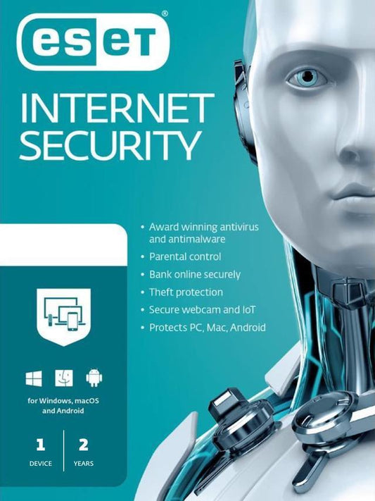 ESET Internet Security Key (1 Jahr / 3 Geräte)