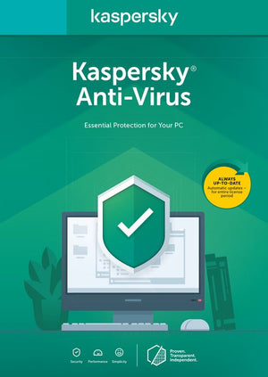Kaspersky Anti Virus 2024 Schlüssel (1 Jahr / 1 Gerät)