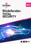 Bitdefender Total Security 2024 Testschlüssel (3 Monate / 5 Geräte)