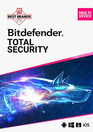Bitdefender Total Security 2024 Key (1 Jahr / 5 Geräte)