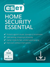 ESET Home Security Essential Key (1 Jahr / 3 Geräte)