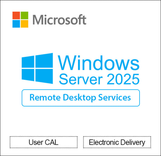 Windows Server 2025 Remotedesktopdienste 50 Benutzer-CAL CD Key