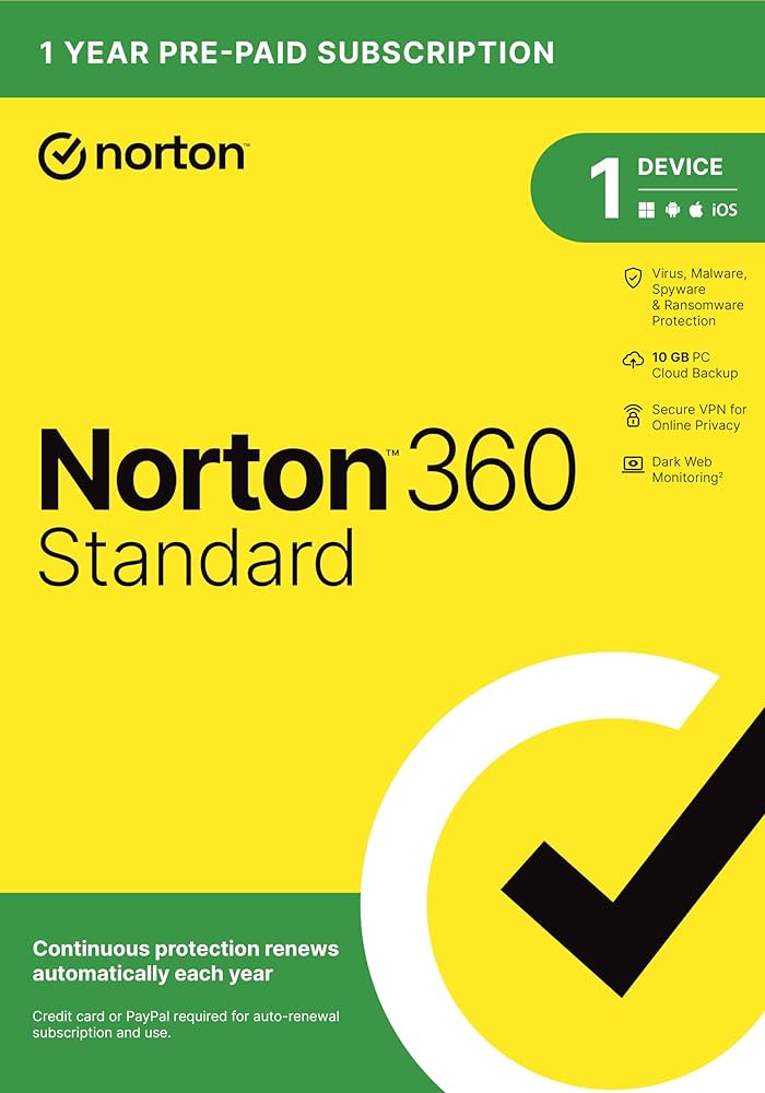 Norton 360 2024 EU Key (1 Jahr / 1 Gerät)