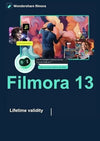 Wondershare Filmora 13 Video Editor CD Key (lebenslang / 1 PC)