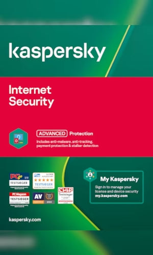 Kaspersky Internet Security 2023 Schlüssel (1 Jahr / 1 Gerät)