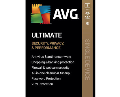 AVG Ultimate für Windows 2024 Schlüssel (1 Jahr / 1 PC)