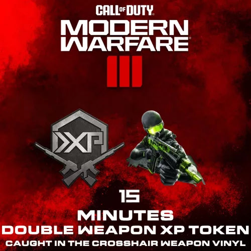 Call of Duty: Modern Warfare III - Gefangen im Fadenkreuz Waffenvinyl + 15 Min Double XP PC/PS4/PS5/XBOX One/Series CD Key