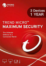 Trend Micro Maximum Security (1 Jahr / 3 Geräte)