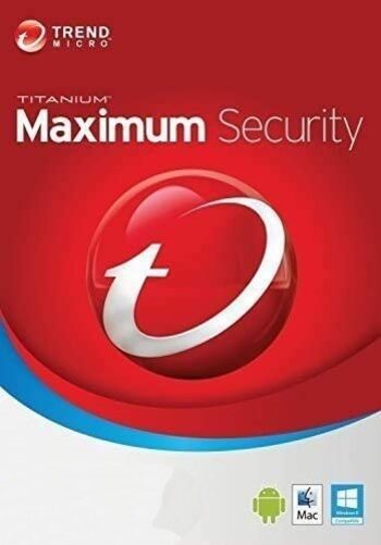 Trend Micro Maximum Security (2 Jahre / 3 Geräte)