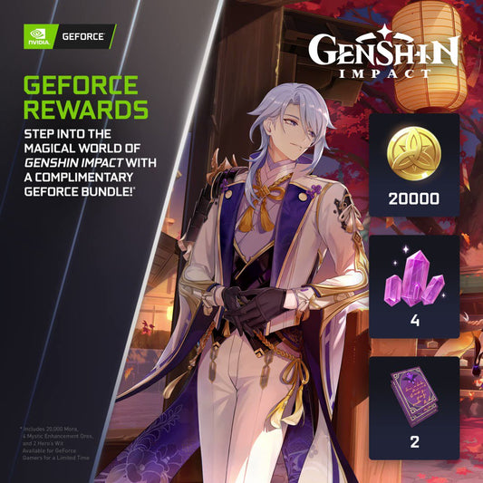 Genshin Impact - GeForce DLC-Paket CD Key