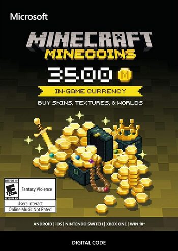 Minecraft Minecoins Pack: 3500 Münzen CD Key