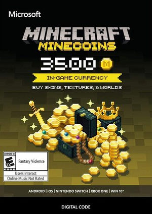 Minecraft Minecoins Pack: 3500 Münzen CD Key