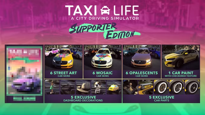 Taxi Life: Ein Stadtfahrsimulator - Supporter Pack DLC Steam CD Key