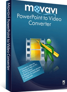 Movavi PowerPoint to Video Converter Schlüssel (Lebenszeit / 1 PC)