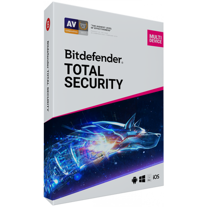 Bitdefender Total Security 2020 - 2019 Key - 5 Geräte, 90 Tage - RoyalKey