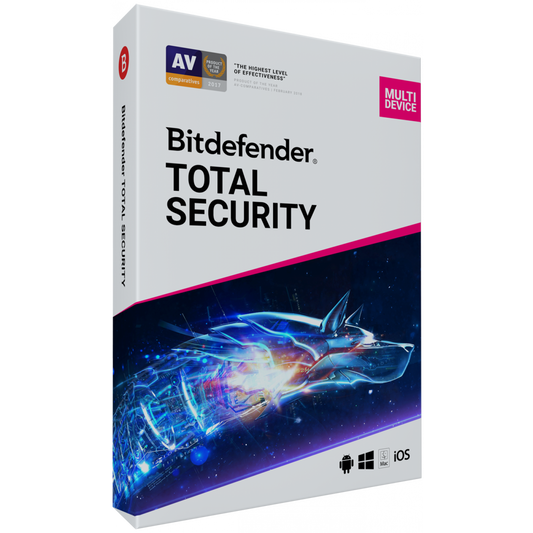 Bitdefender Total Security 2020 - 2019 Key - 5 Geräte, 90 Tage - RoyalKey