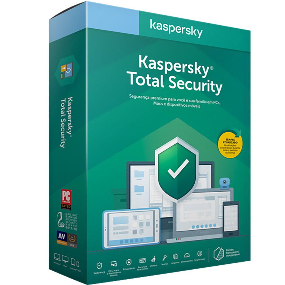 Kaspersky Total Security 2021 1 Jahr 1 PC Global Key