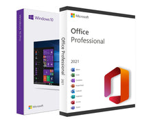 Windows 10/11 Pro + Office 2021 Pro Plus Retail Globaler Schlüssel