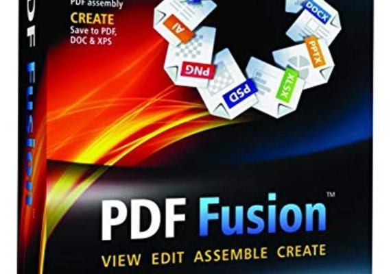Corel PDF Fusion PDF Editor EN/DE/FR/JA Globale Software-Lizenz CD Key