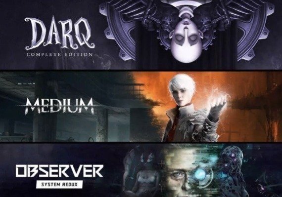 Das Medium + Observer: System Redux + DARQ - Complete Edition Bundle US Xbox One/Series CD Key